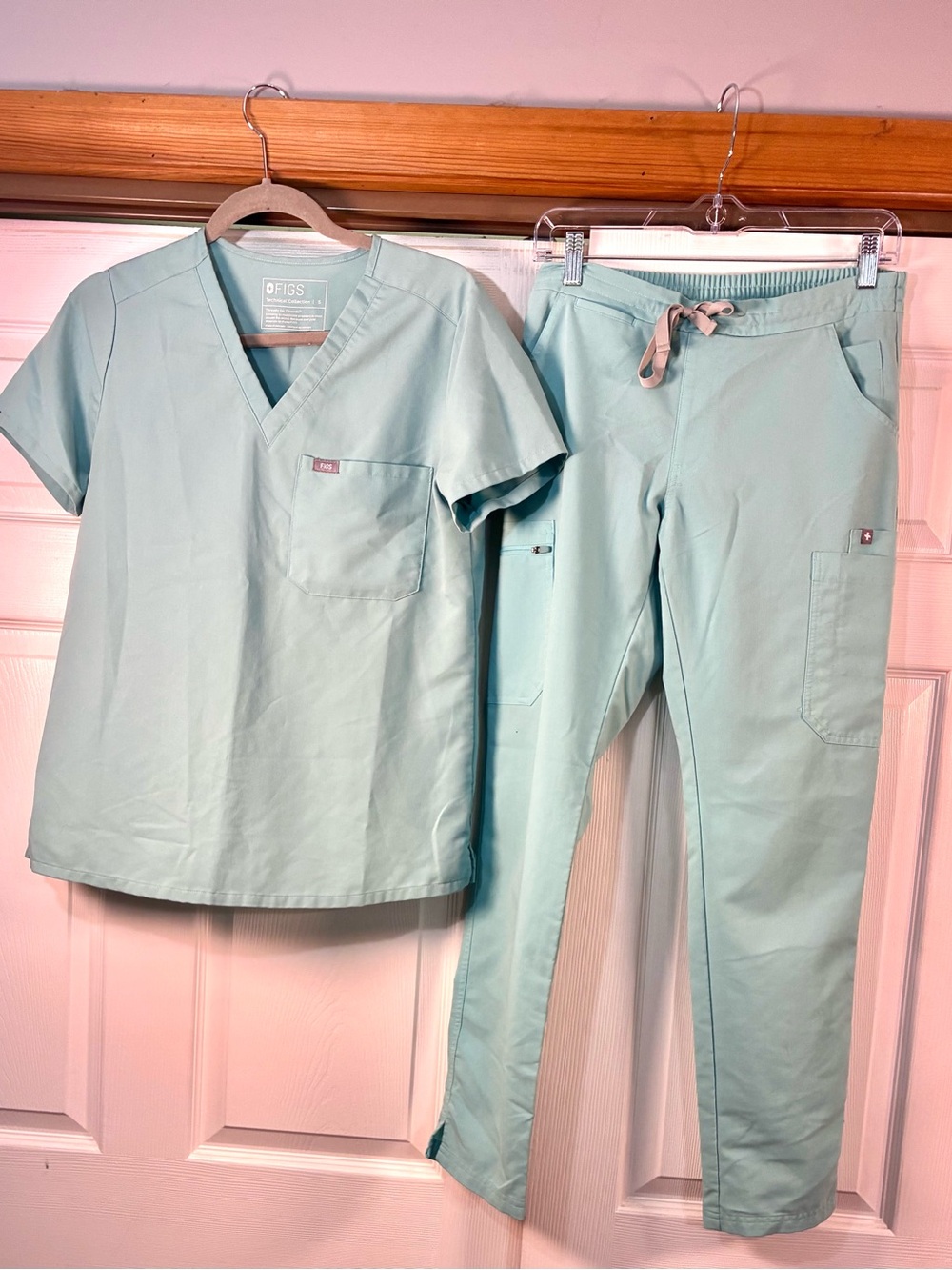 Figs sea glass scrub set size XS/S
